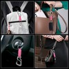 KeyUnity Carabiner Paracord KC00 Keychain Multi-functional [Ruler, Bottle Opener, Screwdriver,