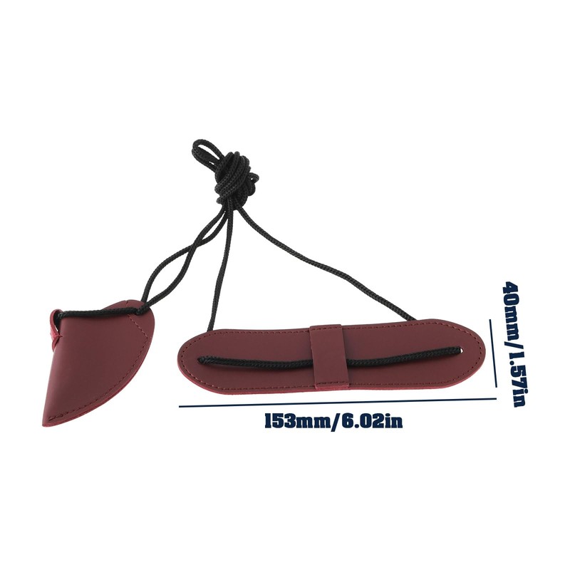 Briny River 2pcs Leather Bow Stringer Bowstring Stringer Tool for