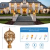 Zanritelit Outdoor Post Light Fixtures for Driveway Yard Patio Garden,