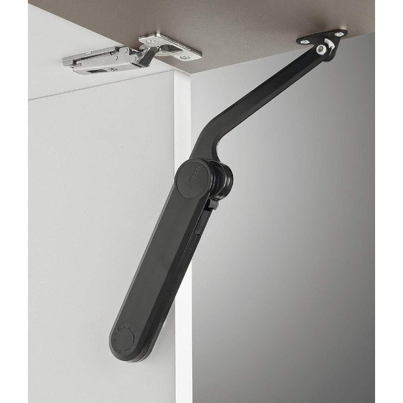 Gedotec Flap Holder High Folding Fitting Black Flap Fitting Maxi