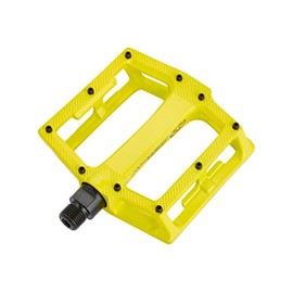 Reverse Super Shape 3D Flat Fahrrad Pedal gelb