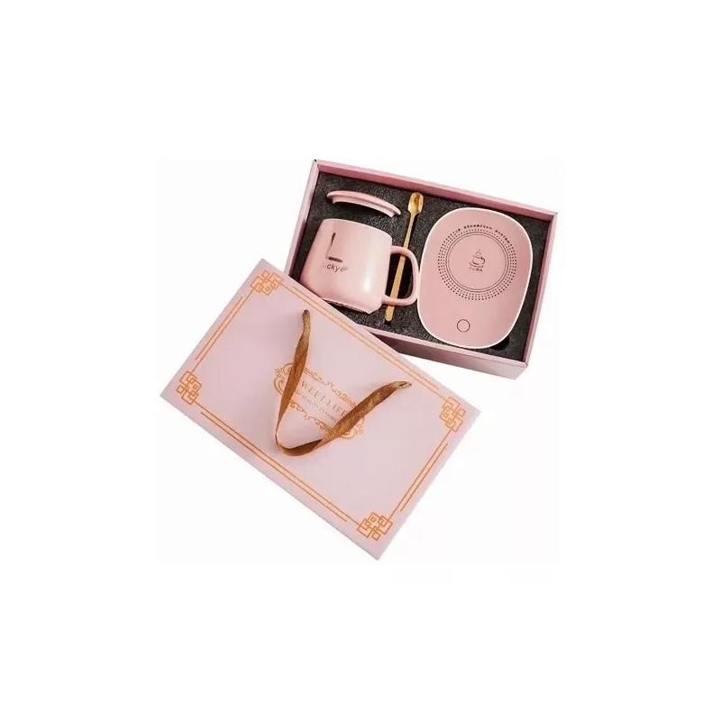 Molin Taza Con Base Calentadora Para Café O Té