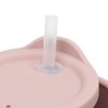Silicone Sippy Cups Double Handles Lightweight Toddler Training Cup with