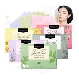 Papel Absorbente Facial Lavanda Portátil 1 pza Elimina Brillo y Grasa