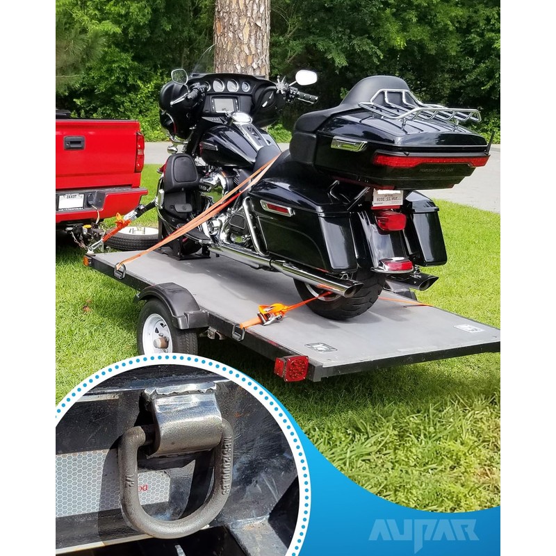 Aupar Heavy Duty 12,000 lbs Weld On Forged D Ring
