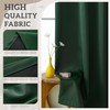 Hynathi 2 Panels Set Blackout Curtains Drapes, Room Darkening Insulated