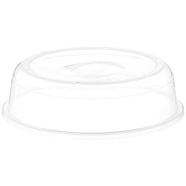 Nordic Ware BPA-free and Melamine Free Plastic Splatter Microwave Cover, 10-Inch (Set of 2), Clear