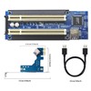 Sintech PCI-E Express X1 to Dual PCI Riser Extender Card