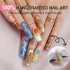 XGV Handmade Press on Nails 10pcs Medium Long Square Nails
