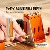 VEVOR Pocket Hole Jig Kit, 34 Pcs Pocket Hole Jig