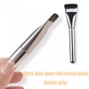 3 x Ultra Thin Foundation Brush, Foundation Cosmetic Brush, Flat