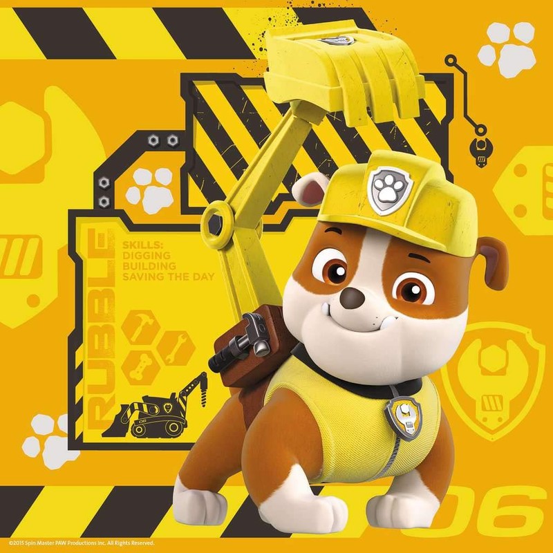 Ravensburger 07057 - Rubble, Marshall & Chase - 25 +
