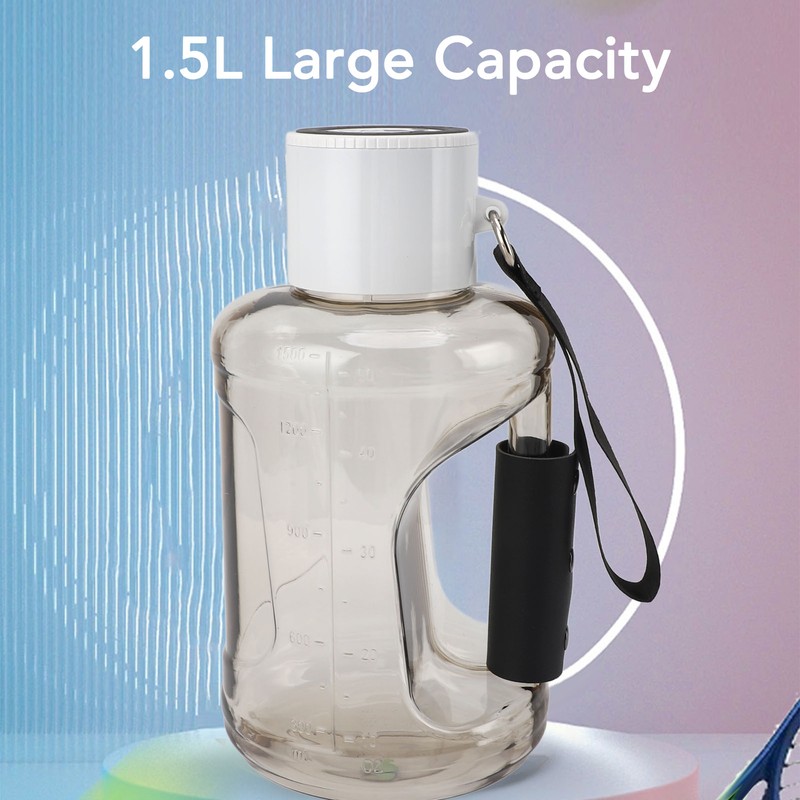 Hydrogen Rich Water Bottle 1.5L Capacity 1200mAH Battery Sports Water