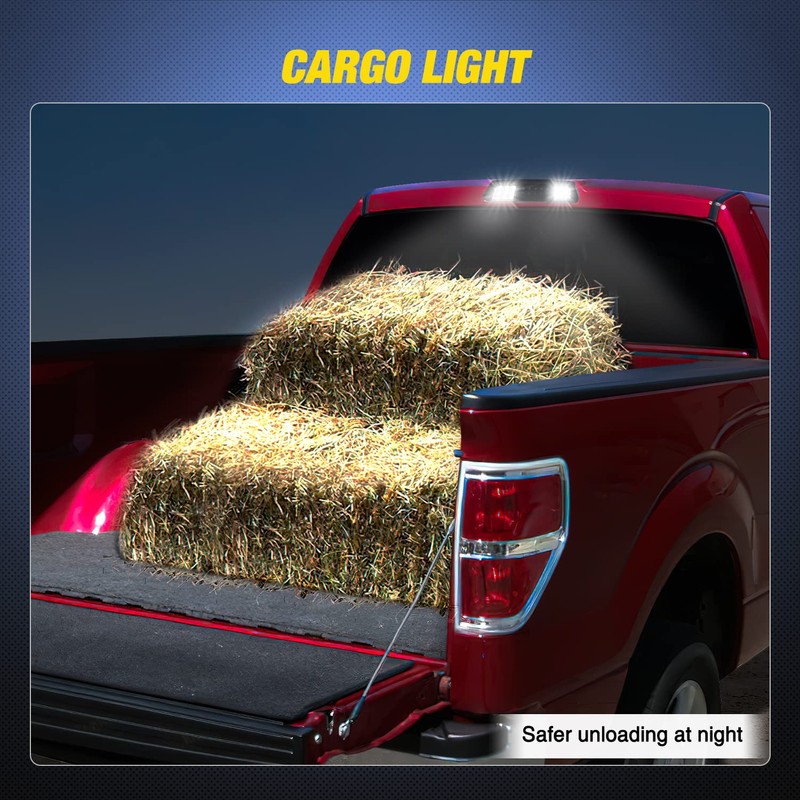 Nilight Third Brake Light Tail High Mount 3rd Stop Cargo
