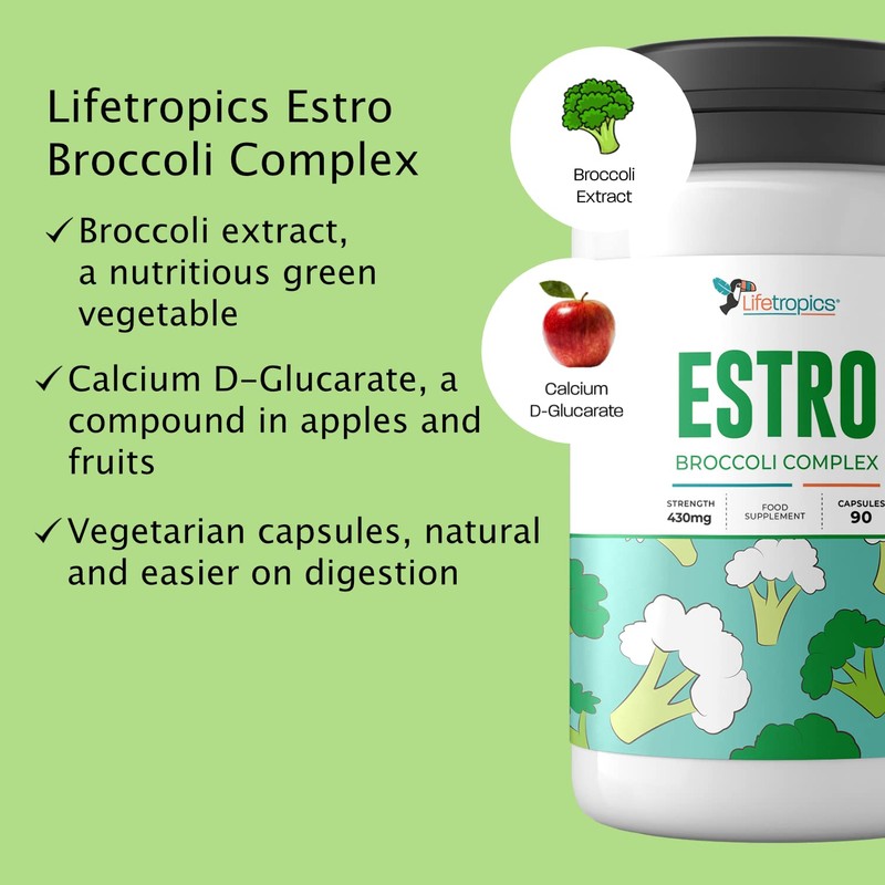 Lifetropics Estro Broccoli Complex | Broccoli Powered Estrogen Blocker |