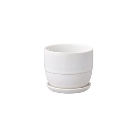KINTO 29221 Plant Pot 193, White, 4.3 inches (110 mm)