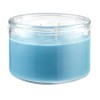 CANDLE-LITE Ocean Blue Mist Scent 3-Wick Aromatherapy Candle with 20-40