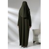 Muslim Dresses for Women, One-Piece Long Sleeve Islamic Prayer Dress