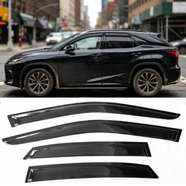 TONOYTIM Tape-On Window Visors for 2023-2026 Lexus RX350 RX350h RX500h