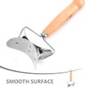IMIKEYA Stainless Steel Rolling Pastry Cutter Dumpling Wrapper Circle Roller