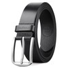 Buffway Mens Belt Full Grain Genuine Leather Belts for Men