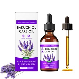Lavender & Bakuchiol Retinol Serum - High Potency Lavender Essential Oil Blend for Wrinkle Reduction, Bakuchiol Care Oil for Skin Firming & Smoothing - Vegan & Cruelty-Free BakuchiolOil (60 ml)