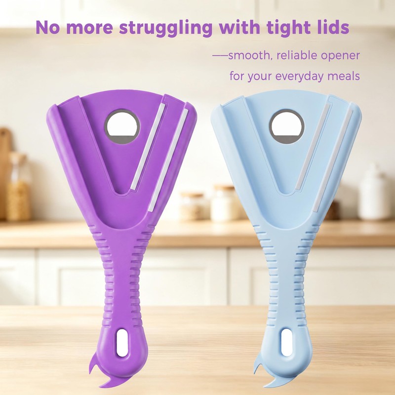 3-in-1 Multi Function Jar Opener, for Seniors, Weak Hands, Arthritis