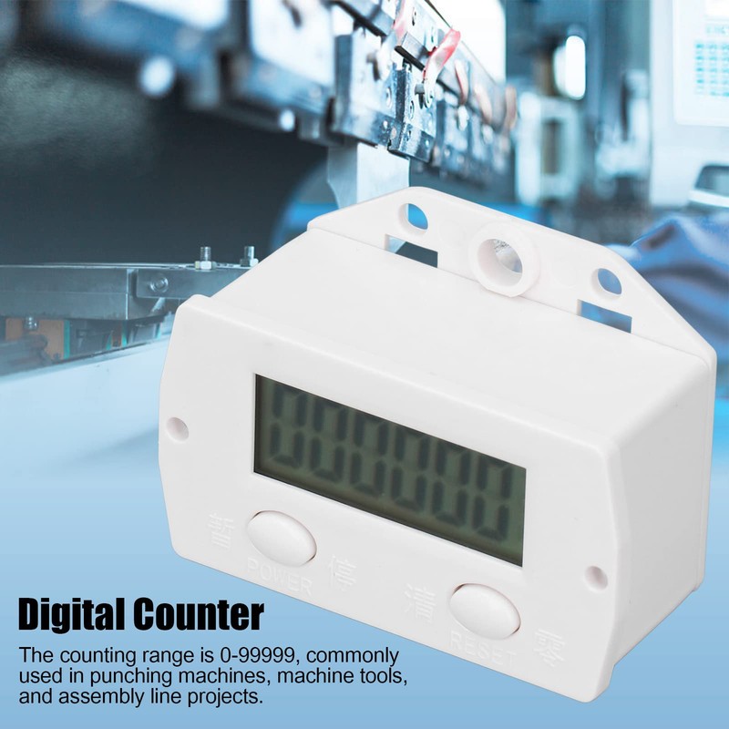 Contador Digital, Contador de 6 Dígitos, Contador Electrónico Berm de