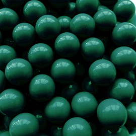 あミューズ [12mm] ガラポン抽選器用 玉 100球 (濃緑)