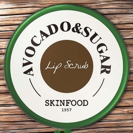 SKINFOOD Proof Smooth Soft Avocado Sugar Lip Scrub 1 x 14g / 스킨푸드 프루프 스무스 부드러운 아보카도 슈가 립 스크럽 1개 14g