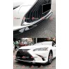 ZTT Front Lip Splitter Gloss Black Painted For Lexus ES300h