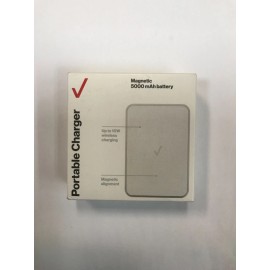 Verizon Magnetic 10W 5000 mAh Battery - White