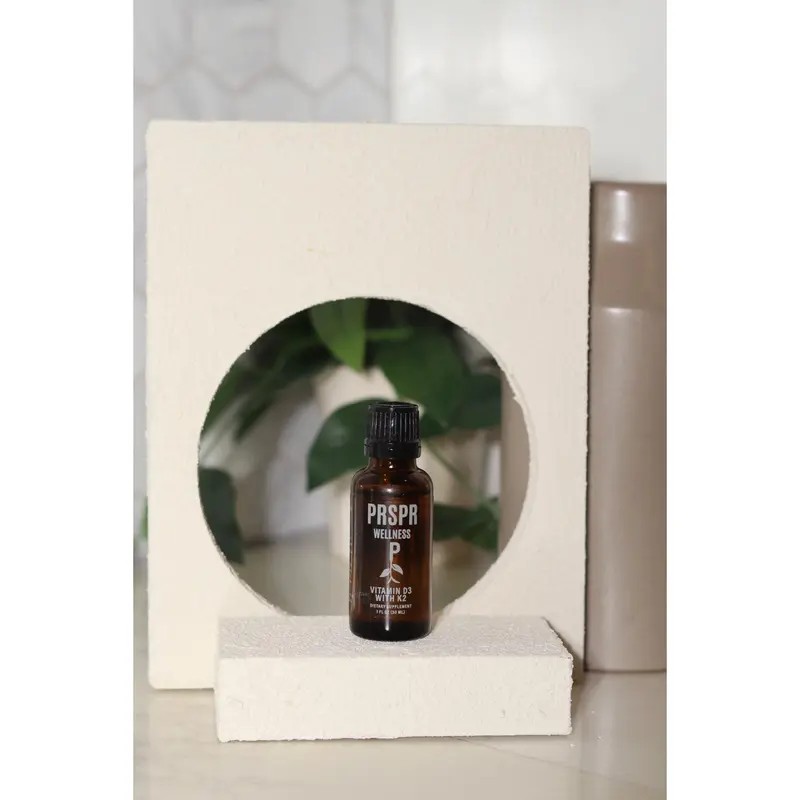 Vitamin D3 + K2 MK7 Drops for Bone Health &