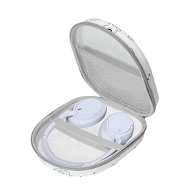 MOONPRO Case Compatible with Sony WH-CH720n/WH-CH520/WH-CH710N/WH-CH700N WH-1000XM5/WH-1000XM4/XB900N Wireless Noise Canceling Extra Bass Headphones (White Graffiti)