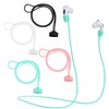 FRCTLNKG 4 Pcs Earbud Strap, Earplug Lanyard Anti-Lost