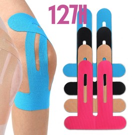 leoq 러닝 마라톤 무릎 슬개건 근육 테이핑 테이프, L(25X22cm), 12개 leoq Running Marathon Knee Patellar Muscle Taping Tape, L(25X22cm), 12 pieces, L(25X22cm) × 12개