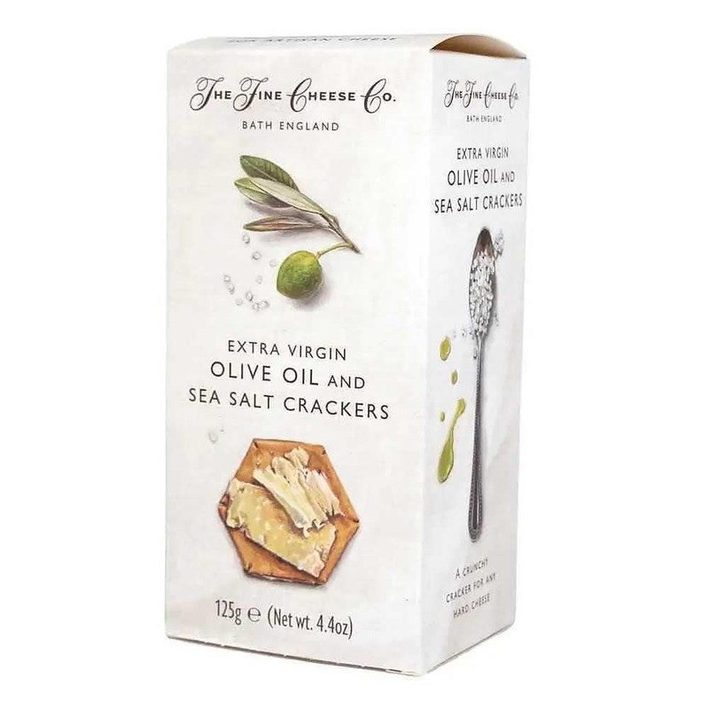 The Fine Cheese Co Sea Salt & Evoo Crackers, 125
