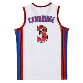 Calvin Cambridge Jersey Youth #3 LA Knights Basketball Jersey for Boys XS White
