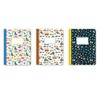 dabelino® Set of 3 notebooks A5 for children/boys: lined (dinosaurs,