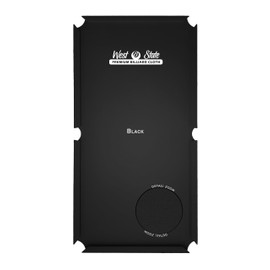 West State Billiards 21 oz Pre-Cut Pool Table Felt Replacement Kit for 8 Foot Tables - Wool and Nylon Blend with Teflon - Black