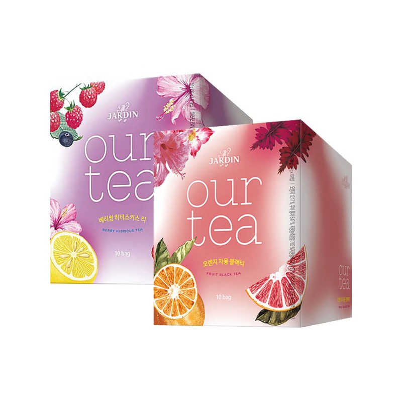 Jardin All-Time Hour Tea Gift Set Pink, 4 Types x