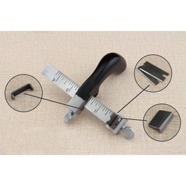 Professional Leather Strap Cutter Hand Cutting Tool Draw Gauge Leathercraft Strip Belt DIY Hand Cutting Leather Tools With Blades