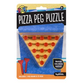 Toysmith Pizza Peg Puzzle Game, Fun Size