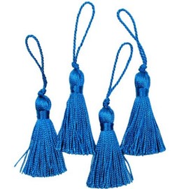 Expo Mini Fiber Tassel, Royal Blue, 4-Pack