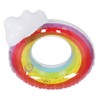 Swimming Ring Pool Float Inflatable Colorful Thickened PVC Pool Float