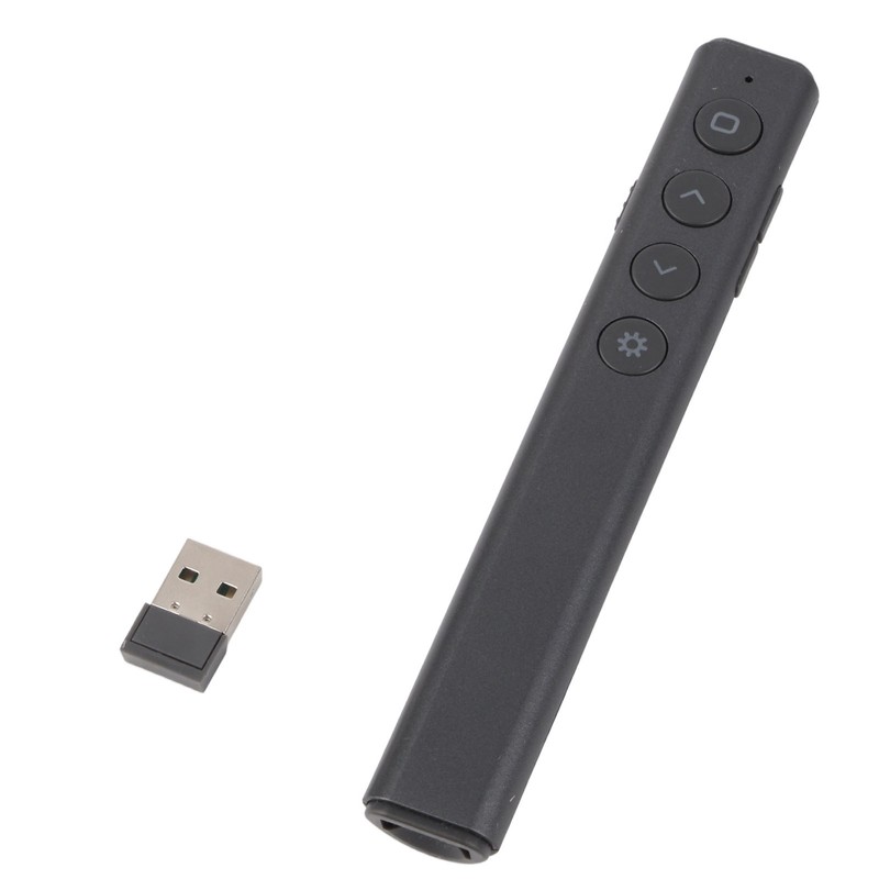 Presentation Clicker 98.4ft Control Range RF 2.4GHz Plug and Play