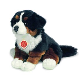 Hermann Teddy Collection 928713 29 cm Bernese Mountain Dog Sitting Plush Toy