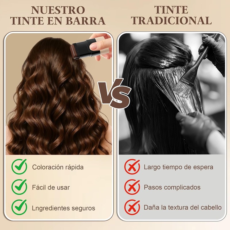 Peine de Tinte RUIAO 2 en 1 – Cubre Canas