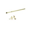 Kenney Manufacturing KN387/3 Accessories, 48" - 84", Brass