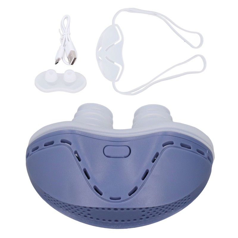 Electric Prevent Snoring Device Easy Breathing Improve Sleep Quality Ergonomic